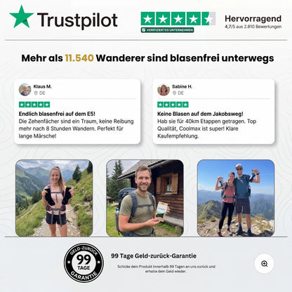 Coolmax Performance Zehensocken