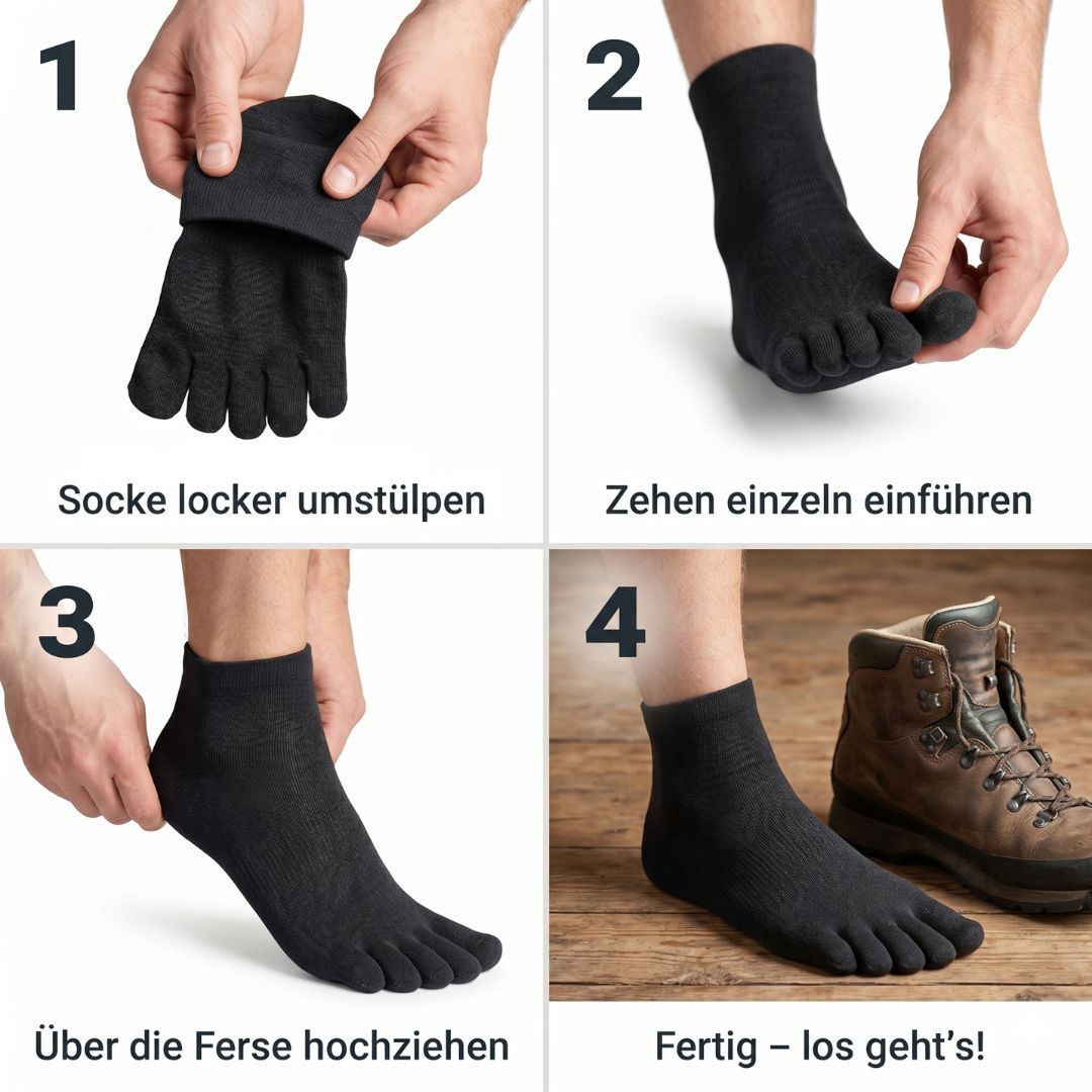 Coolmax Performance Zehensocken