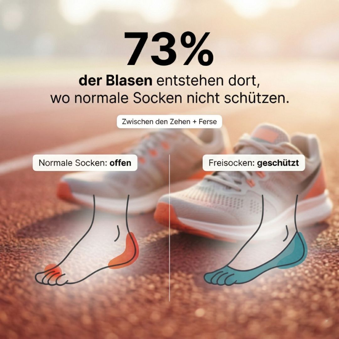 Coolmax Performance Zehensocken Läufer